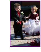 Children in wedding ceremony